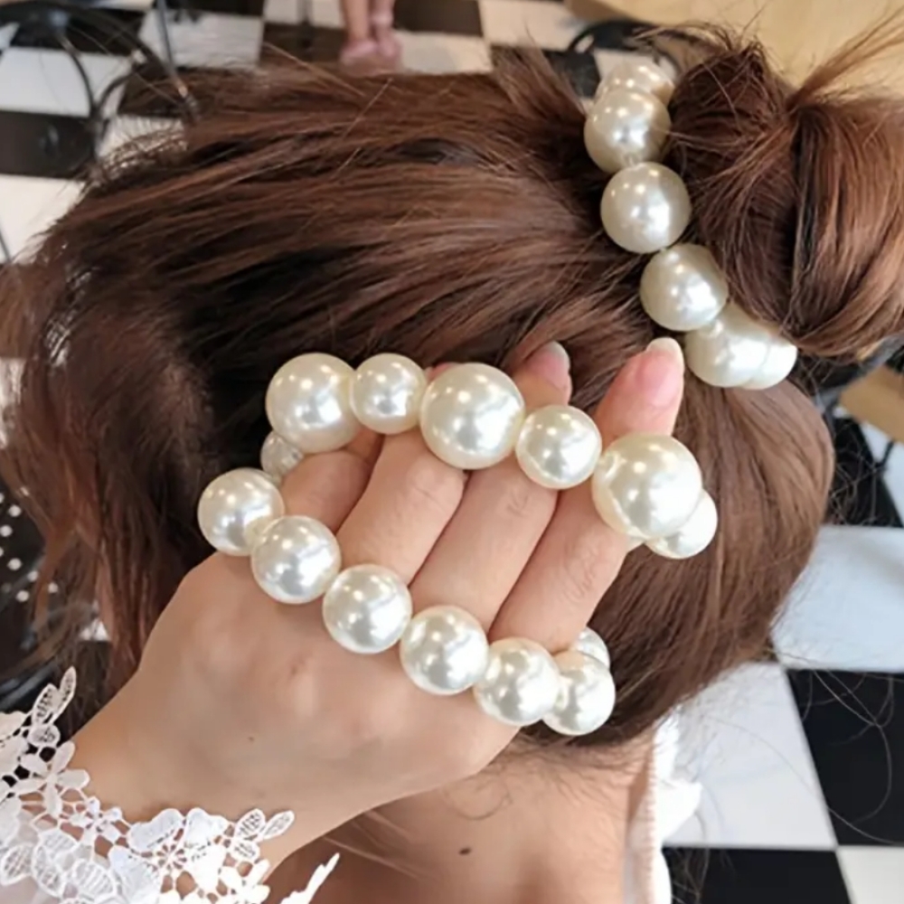Faux Pearl Hair Tie NWT